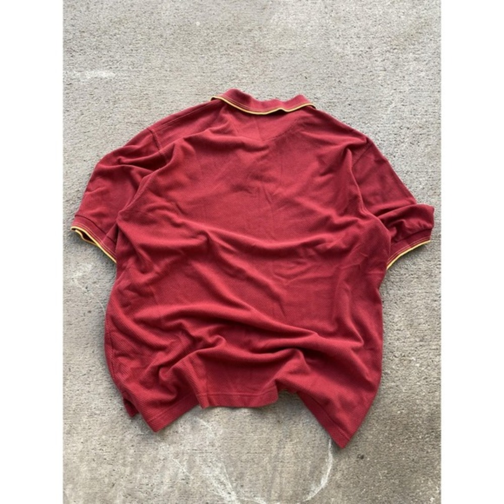 Vintage USC Trojans Polo Shirt Mens XL Red NCAA Football Nike Embroidered Golf - Picture 15 of 16